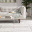 Tapis gris / blanc Jaipur Living Malo Medallion (5 pi x 7 pi 6 po)-21382892