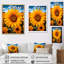 «Besharat Yellow Dancing Sunflowers III», reproduction sur toile-1371544727-1371544730