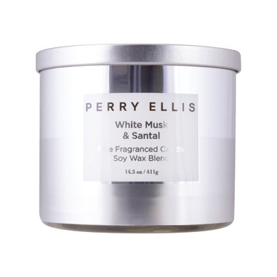 White Musk + Santal Scented Candle