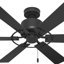 Ventilateur de plafond à 6 pales 52 po et chaîne à tirer 52 po Gilrock-85433807