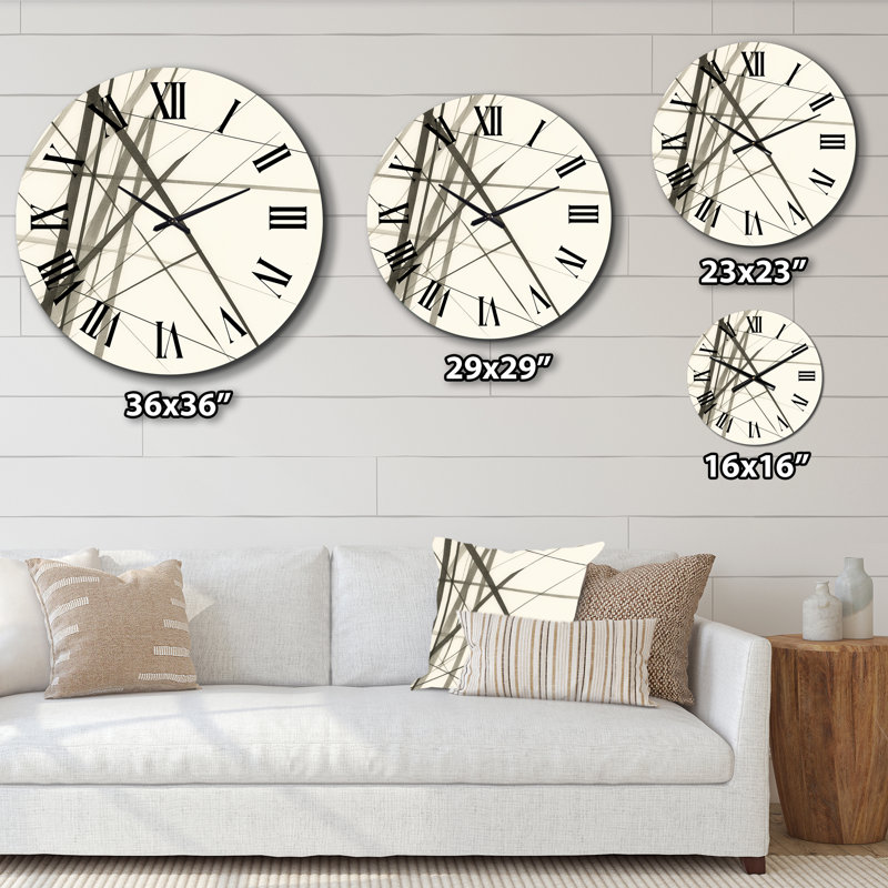 Horloge murale Minimalist, Très grand