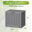 Table d'appoint 40 gallons en résine-110983048