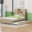 Structure de lit simple avec lit gigogne Manhattan-548837628