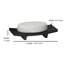 Ensemble d'accessoires de salle de bain 4 pièces Crigger