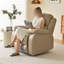 Fauteuil inclinable simple en similicuir-1692893836