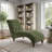 58" Tufted Chaise Lounge, Chenille Upholstered Accent Chair for Living Room and Bedroom-116326941