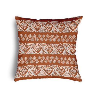 Overkamp Geometric Square Cushion