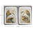 Elegant Decorative Framed MDF Paintings (2 Pieces), 15.0 x 20.9 Inches | 100% MDF (Thickness: 0.1 Inches) with 100% Wooden Frames (Thickness: 0.8 Inches) | Perfect for Living Room, Bedroom & Office Décor, Stylish and Eye-Catching