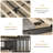 Upholstered Metal Platform Storage Bed-1181041573