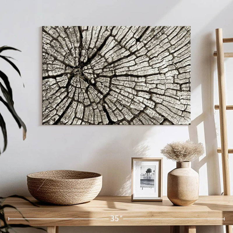 Tree Stump, 16" H x 24" W