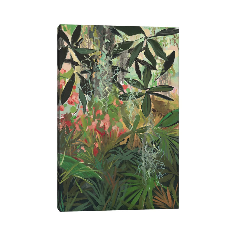 Jungle 1 Piece Wall Art on Canvas, 30.48 cm H x 45.72 cm W, Wrapped Canvas