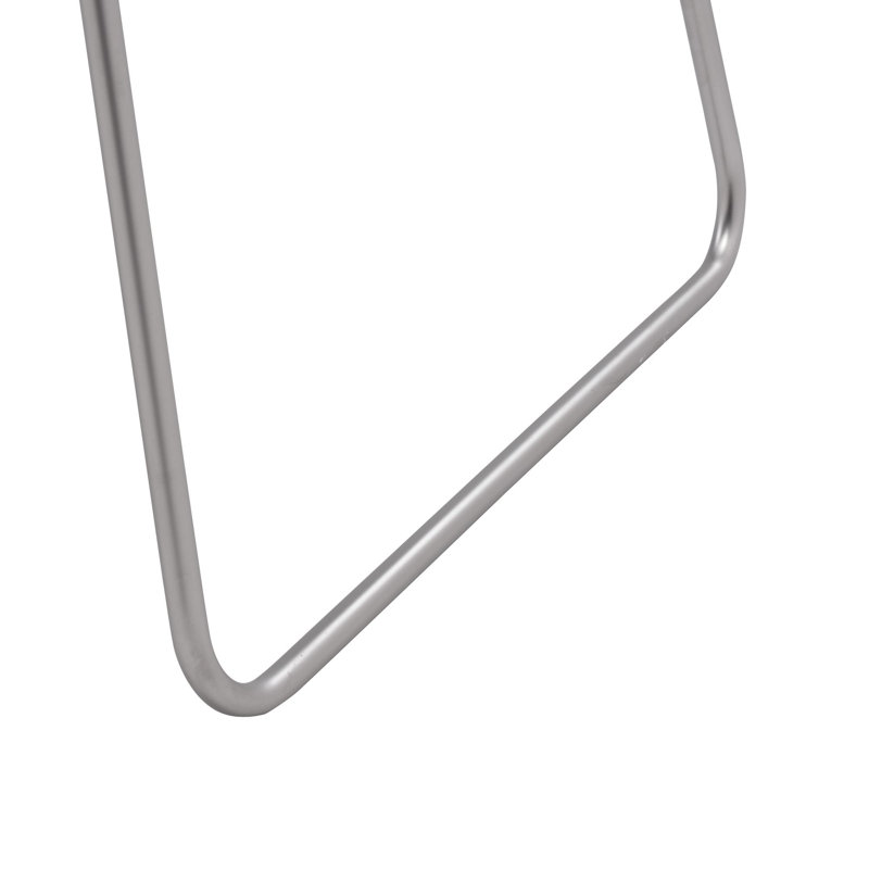 Clear Acrylic and Chrome Metal Side Chair Set