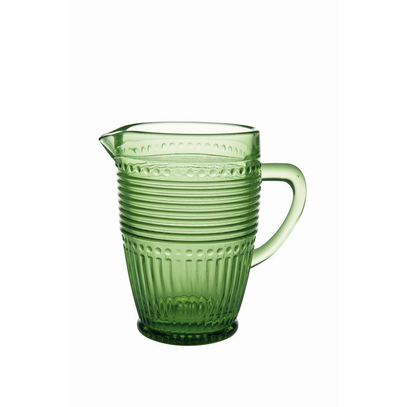 33.81oz. Glass Pitcher, Emerald