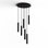 6 - Light LED Pendant