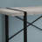 Modern Industrial Computer Desk With Thick-Panel Grey Reclaimed Wood-Look, Robust Black Metal Legs, And X-Shaped Support For Home Office Use-28326608