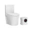 Système de toilette Macerating avec pompe Macerator 600W, toilette encastrée peu encombrante pour le sous-sol