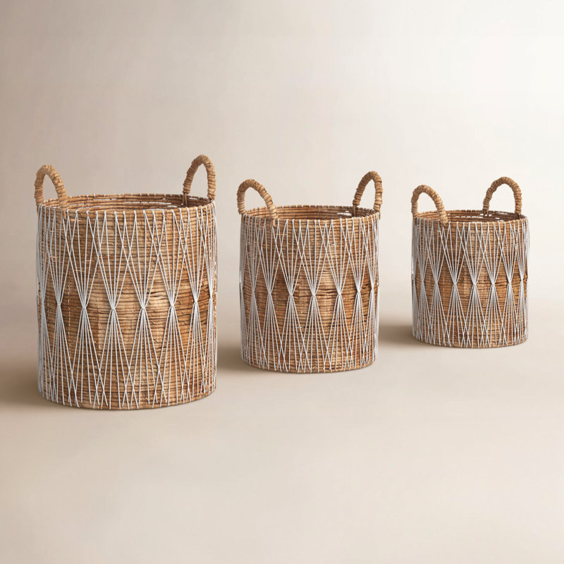 Joss & Main Wicker Decorative Basket
