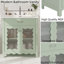 Meuble-lavabo 31 po avec verre trempé, vert-976046