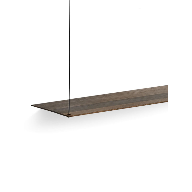 Stedge Add-On Shelf (80 Cm), 15.7" H x 23.6" W x 8.7" D, Smoked Oak
