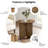 Petrilio 19" Round Acacia Wood Side Table