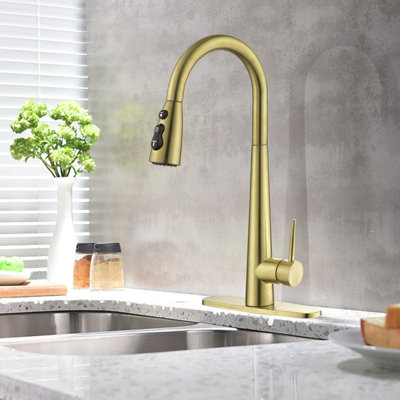 Interbath Pull Down Kitchen Faucet