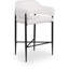 Tabouret de comptoir en tissu Sylas-1433604255