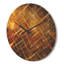 Horloge murale en bois doré-63618392