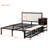 Metal Bed with Storage Cabinets-2135256935-2135256933