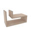 Renninger 45cm W Manufactured Wood Bedside Table-620852165