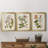 " Vintage Flowering Trees II " 3 Piece Art Color Photography Print-1238761315-1238761313