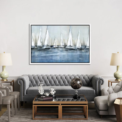 Waiting For The Sun by Susan Jill - Painting on Canvas