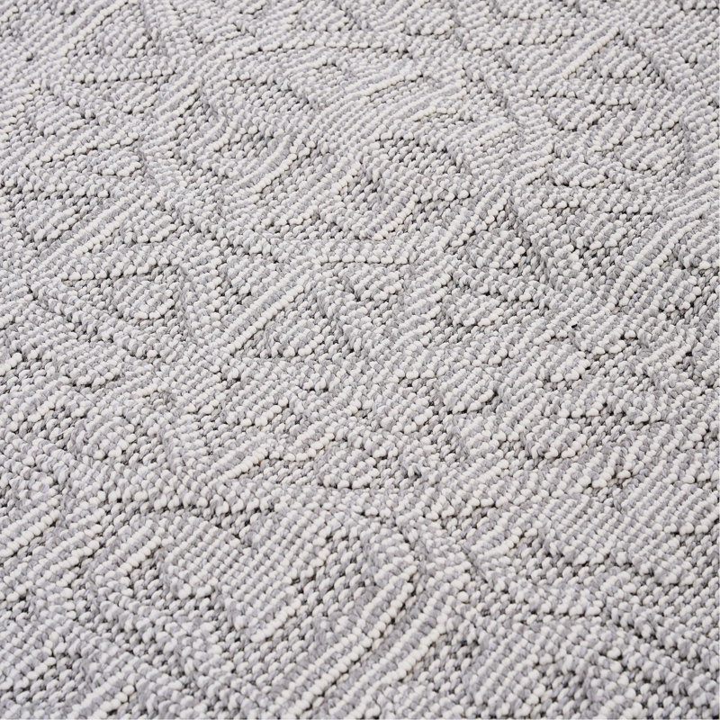 Fashionable 5x7 White/ Medallion Mat - Stain , Non-shedding, & Pet-, Study Carpet Safe For Pets, Indoor/outdoor