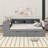 Platform Bed With Storage Shelves, Drawers, Charging Station And Upholstered Headboard-1262080401-1262080404