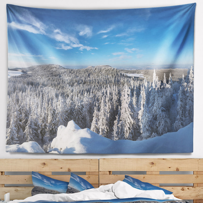Polyester Tapestry, 78" H x 92" W