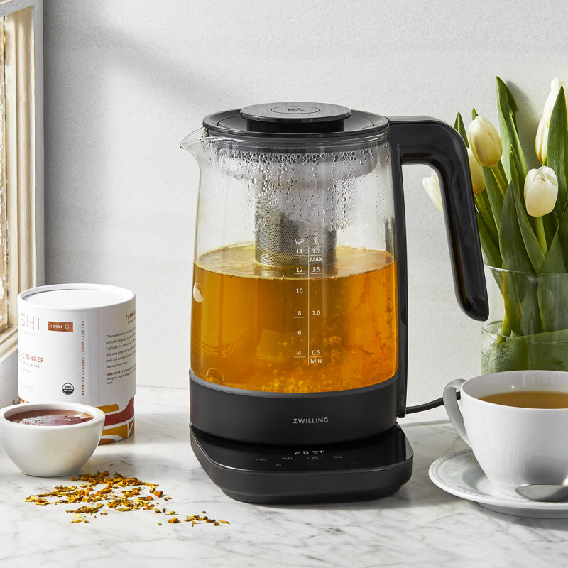 Zwilling Enfinigy Electric Tea Kettle, Black