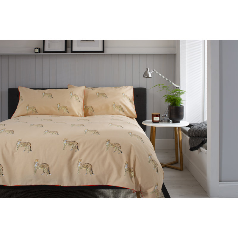 Wild Cat Duvet Cover Set, Kingsize - 2 Standard Pillowcases