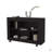Console Table Cart, 5 Shelves, 4 Casters-515910469