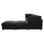 Canapé modulaire de coin avec repose-pieds Annai-1178610128