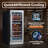 14.8'' 28 Bottle Dual Zone Wine Refrigerator Freestanding/Built-In Wine Cooler