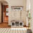 39.76" Wide Hall Tree With Bench And Shoe Storage, Entryway Bench With Soft Seat Cushion, Wall Mount Coat Rack Shoe Bench Set For Hallway
