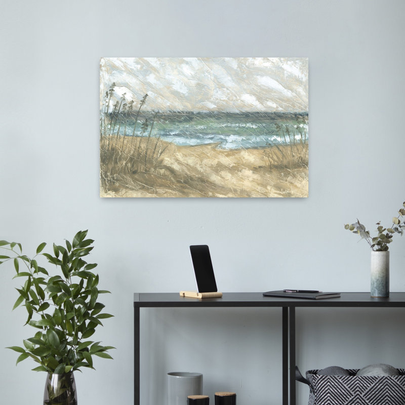 Faded Memories, art côtier contemporain, H 16 po x l 24 po