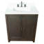 Ensemble de meuble-lavabo simple 31 po Ziemba-1468855131-1468855134