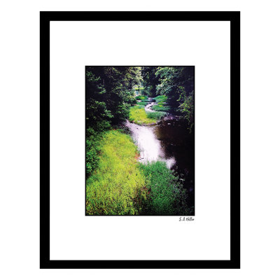 Summer Creek - photographie avec cadre photo