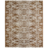 Wallace Transitional Medallion Brown Area Rug