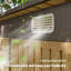 Outsunny 8 x 4FT Garden Shed Easy to Assemble Lockable Door Oak