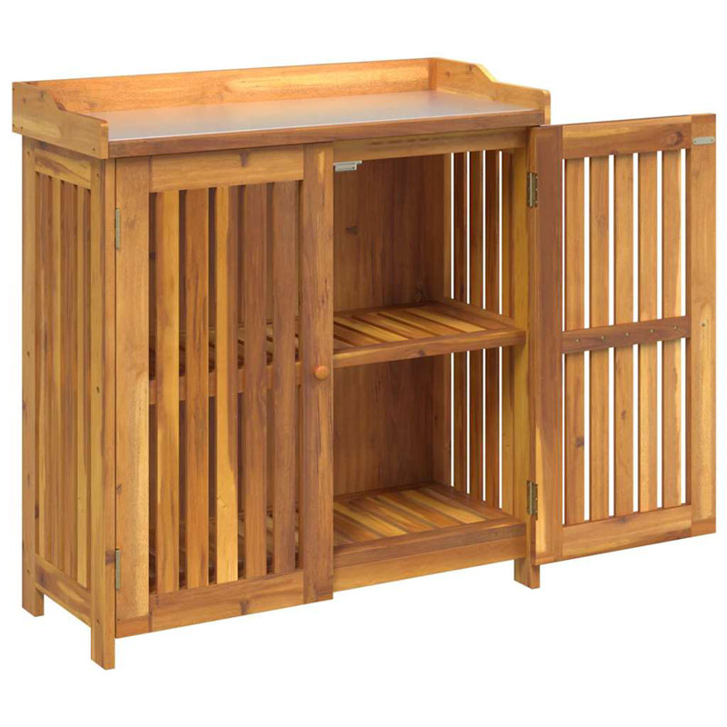 Solid Wood Potting Bench