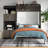 Armiead Murphy Bed with Shelves and Pull-Out out Dewsk-429139093-429139094