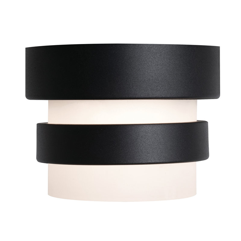 Miami - LED Flush Mount - Black, Black