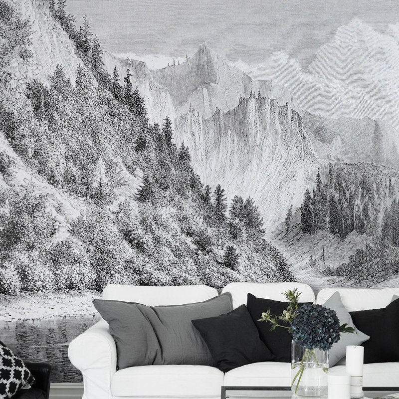 Cascada 2.5m x 2.5m Matte Mural, 290 x 290cm