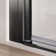 29.5'' - 31'' W x 72'' H Bi-Fold Semi-Frameless Shower Door with Clear Tempered Glass